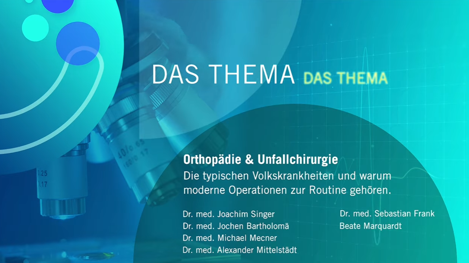 Neues Knie, neue Hüfte